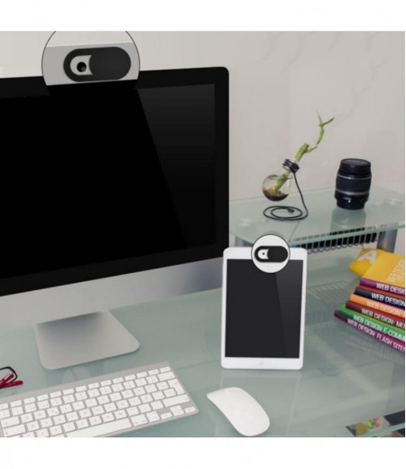  Anti-Hacker Peeping Plastic Notebook PC Tablet Phone lens Protector Sliding Shield Privacy Protection Cover