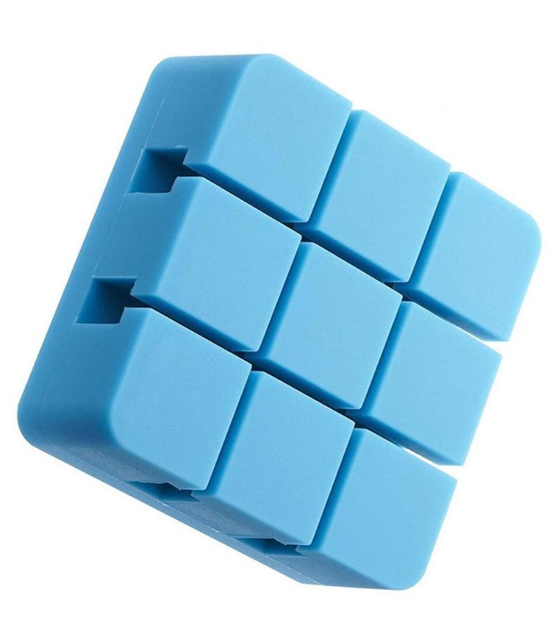 Sudoku Pattern Multi-functional Silicone Wire Clip Holder Earphone USB Cable Cord Winder Wrap Desktop Cable Organizer Wire Manag