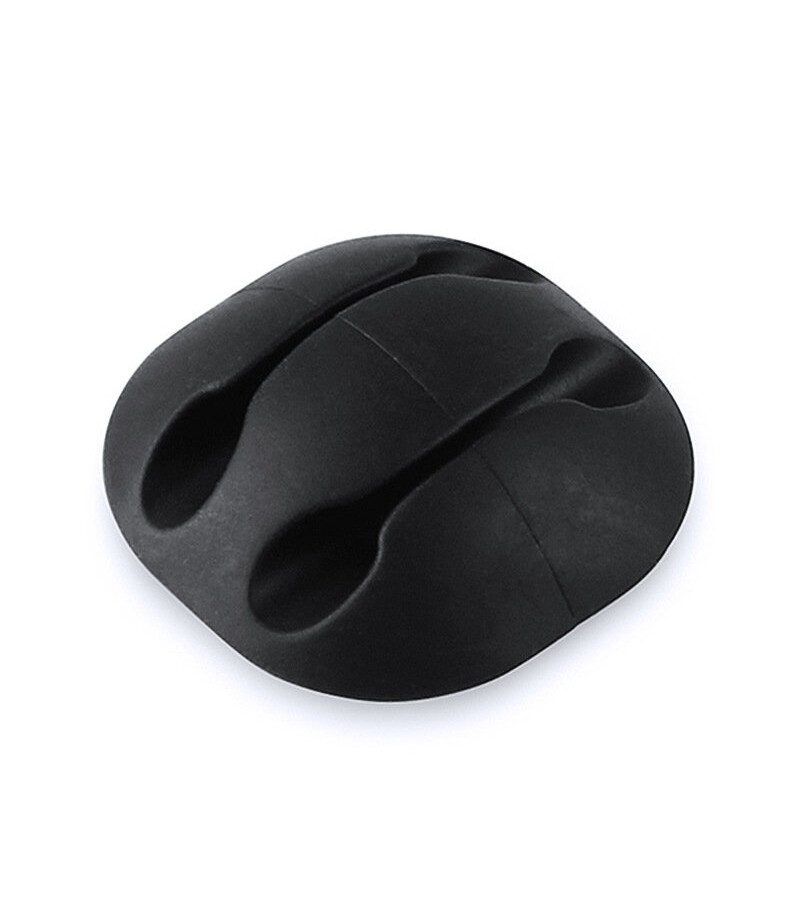  10PCS/ Set Pure Soft TPR Desktop Wire Organizer Neat Arrangement Headphone USB Charger Computer Cable Clips Holder Cord M