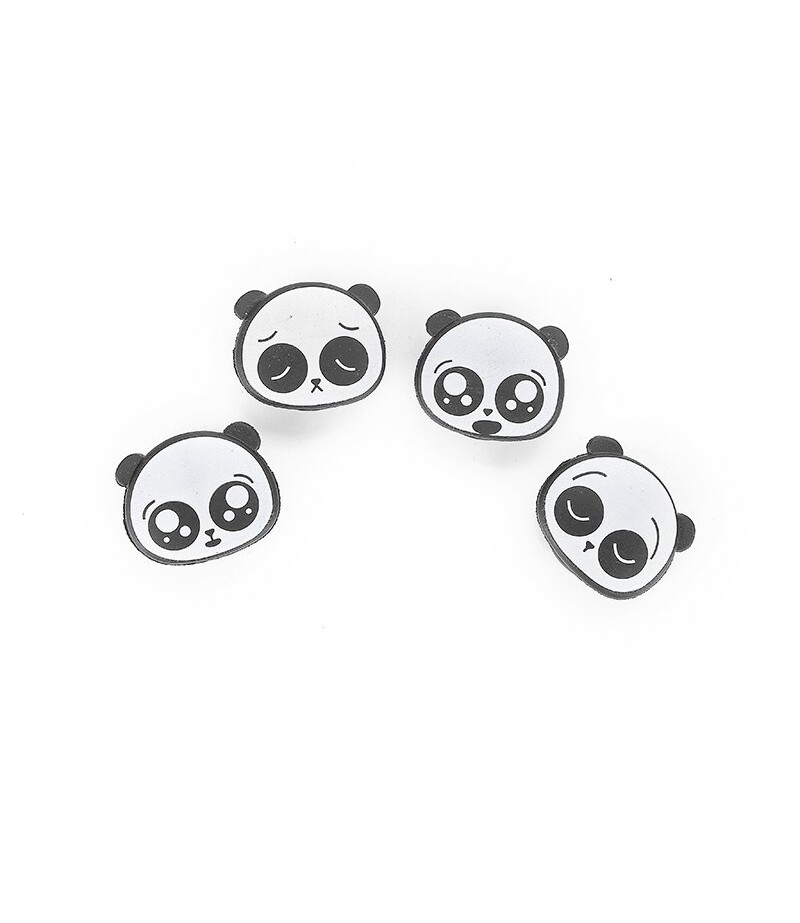 2Pcs Cute Mini Panda Pattern Multi-function Two-way Winding Desktop Tidy Management Cable Organizer Winder for iPhone X XS Huawe