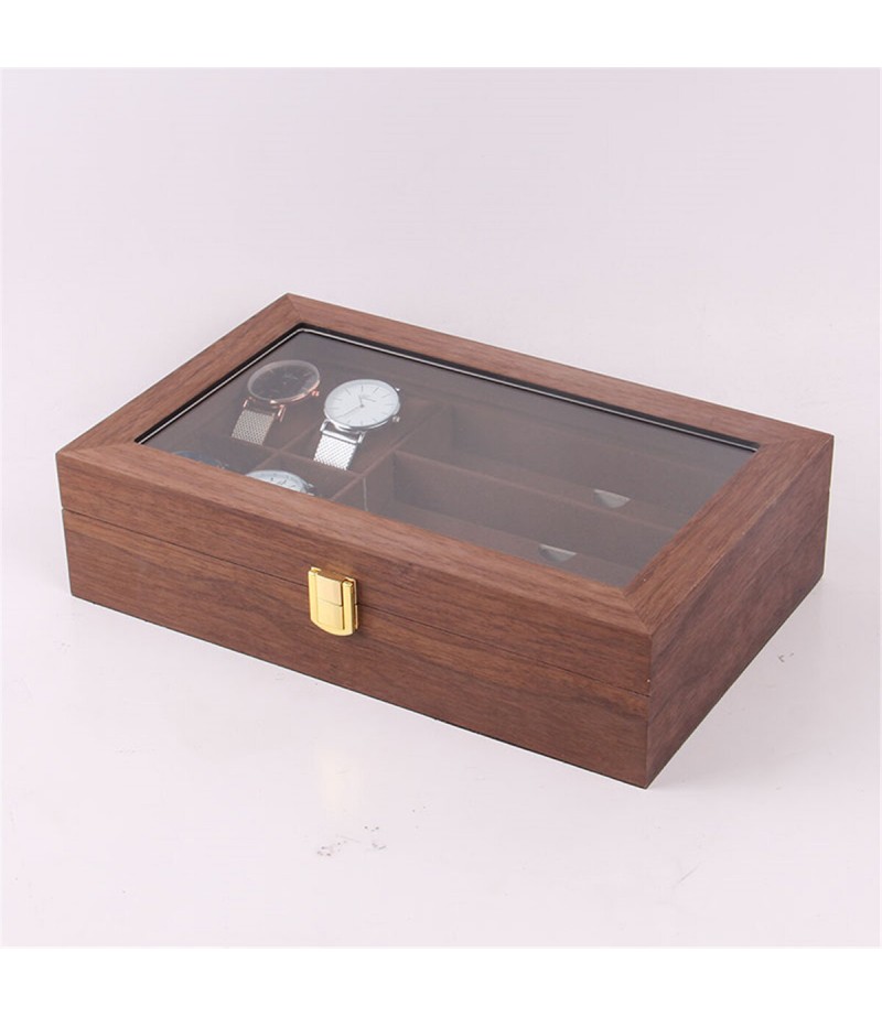 Woden Watch Boxes Necklace Jewelry Watch Display Box - NO.1
