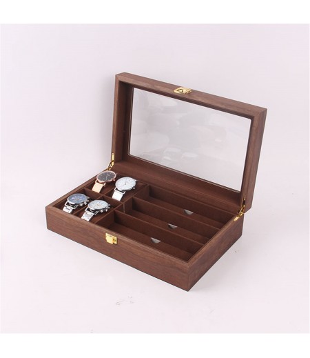 Woden Watch Boxes Necklace Jewelry Watch Display Box - NO.1