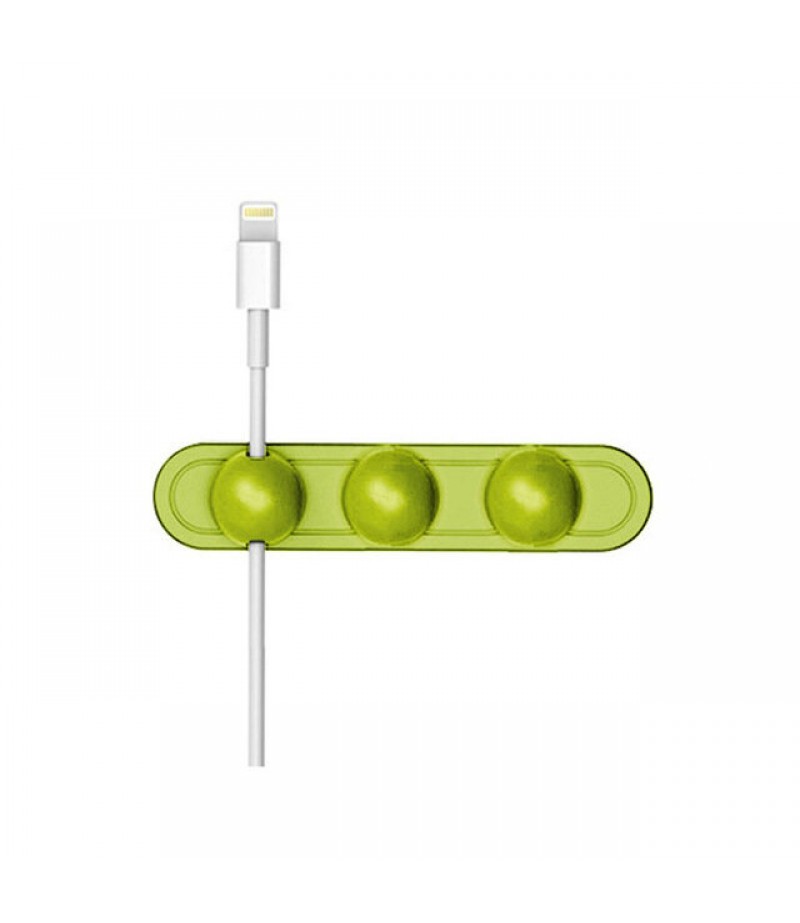  R-004 Magnetic Multifunctional Wire Data Line Winder Earphone Cable Organizer Desktop Wire Control Management Clip for Mo