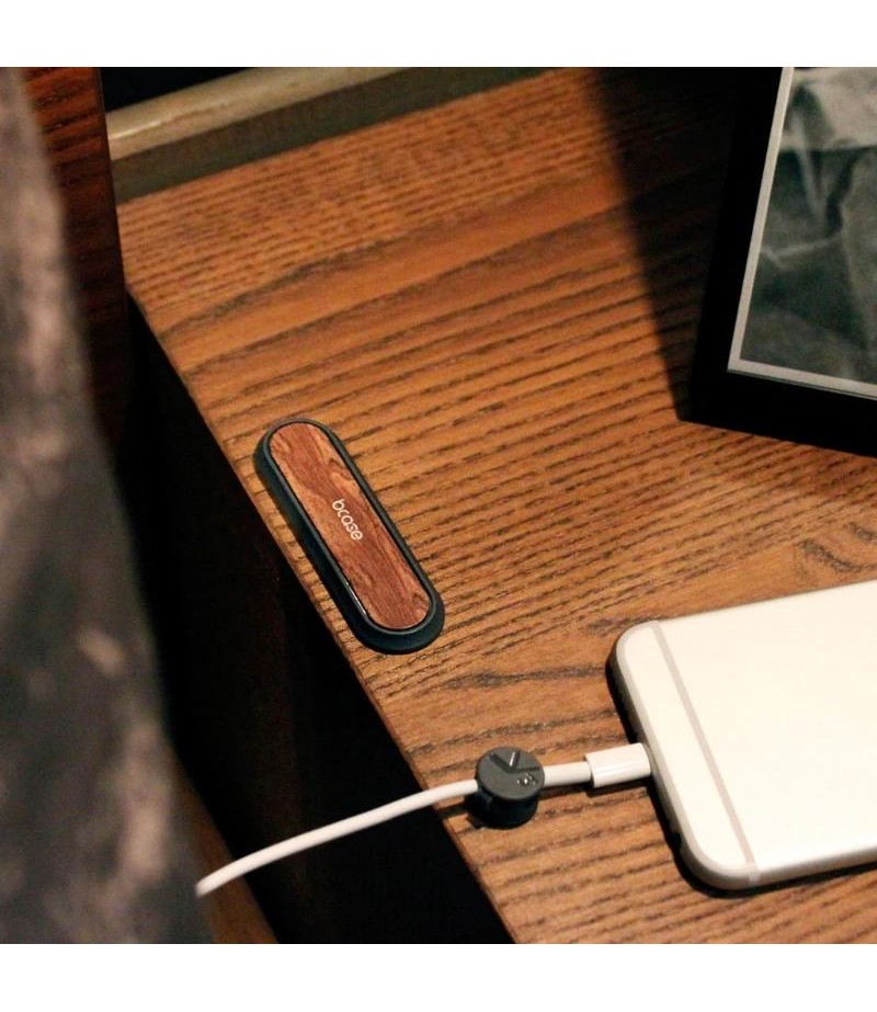  5 in 1 Second Generation Magnetic Multi-function Wooden TUP Data Line Receiver USB Cable Earphone Wire Cable Organizer Cab