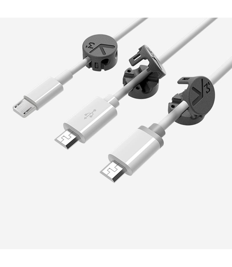  5 in 1 Second Generation Magnetic Multi-function Wooden TUP Data Line Receiver USB Cable Earphone Wire Cable Organizer Cab