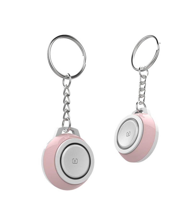  Intelligent bluetooth Self Timer Positioning Anti Lost Device Kids Key Bag Wallet Locators - Pink