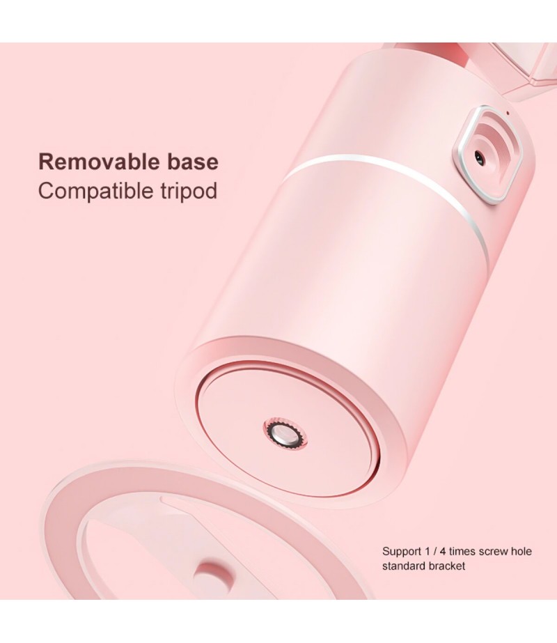 360 Degree Intelligent Rotation Auto AI Recognition Face Object Tracking Gimbal Vlog Shooting Smartphone Holder Stabilizer - Pin