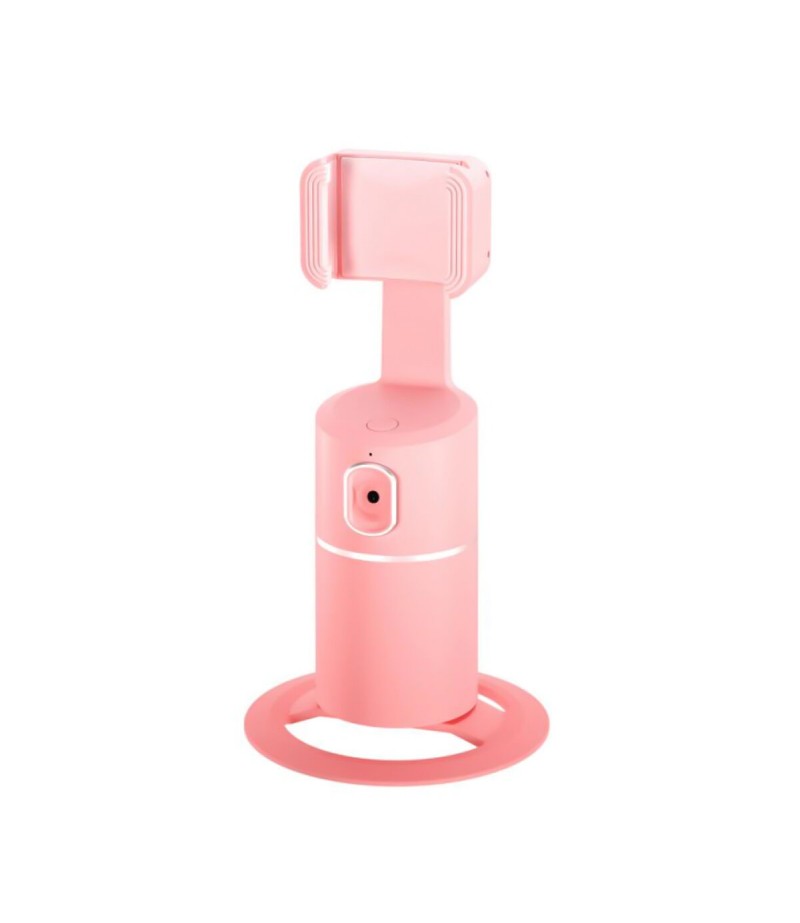 360 Degree Intelligent Rotation Auto AI Recognition Face Object Tracking Gimbal Vlog Shooting Smartphone Holder Stabilizer - Pin