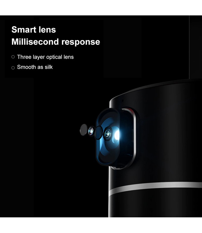 360 Degree Intelligent Rotation Auto AI Recognition Face Object Tracking Gimbal Vlog Shooting Smartphone Holder Stabilizer - Pin