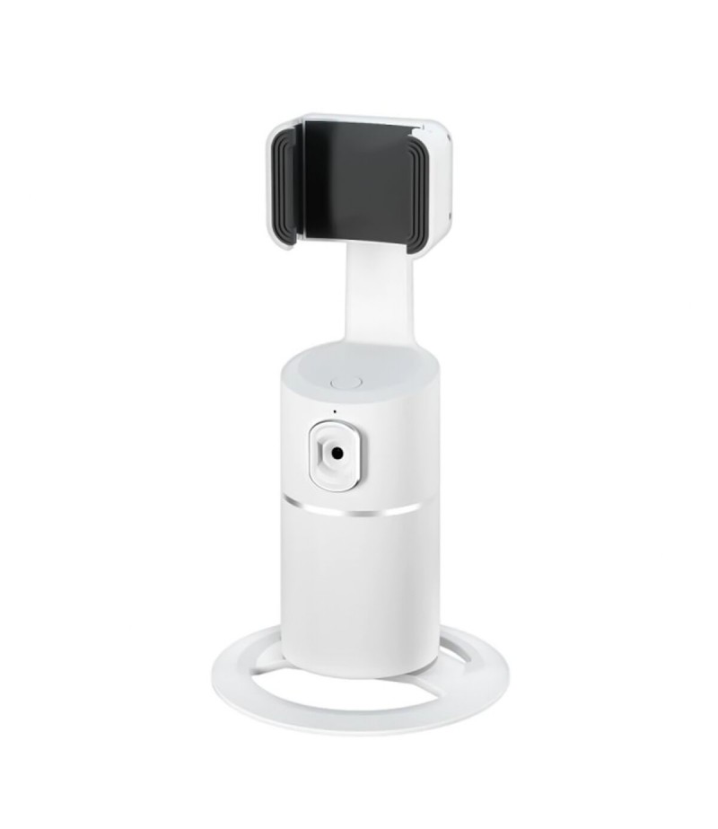 360 Degree Intelligent Rotation Auto AI Recognition Face Object Tracking Gimbal Vlog Shooting Smartphone Holder Stabilizer - Pin