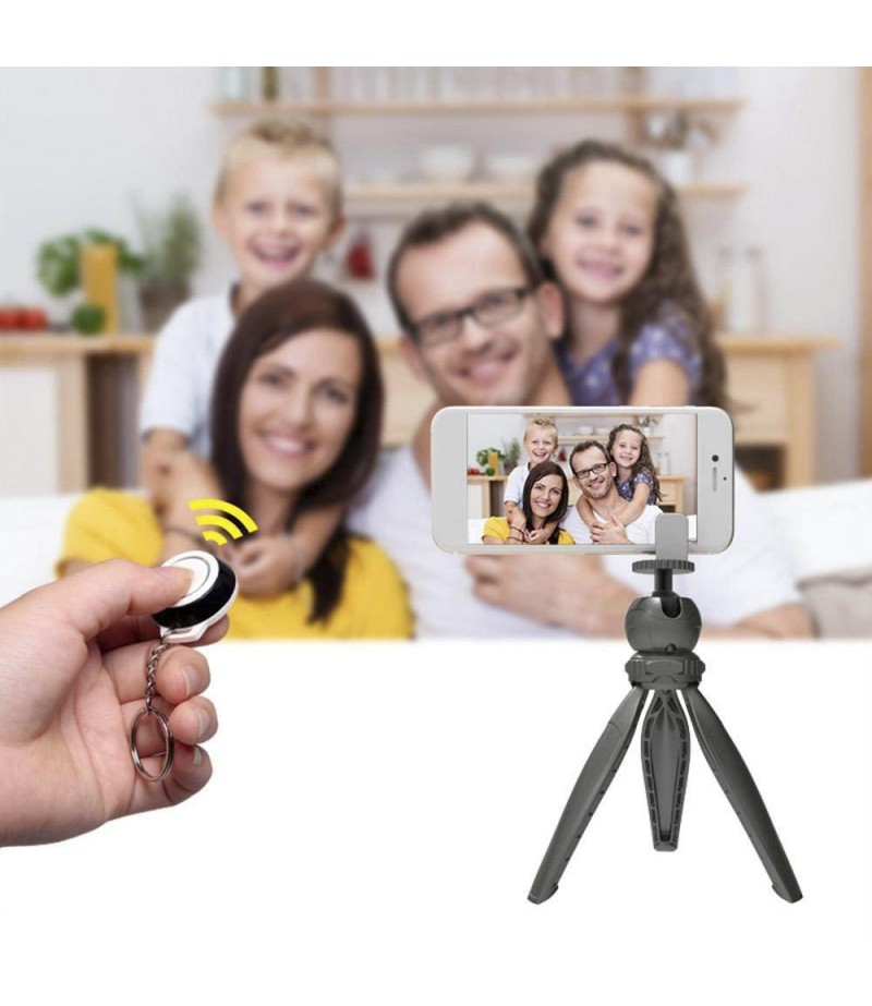  2 in 1 Mini Multifunctional Wireless bluetooth 4.0 Smart Tracker Anti-lost Alarm Tracker with Key Chain - Purple