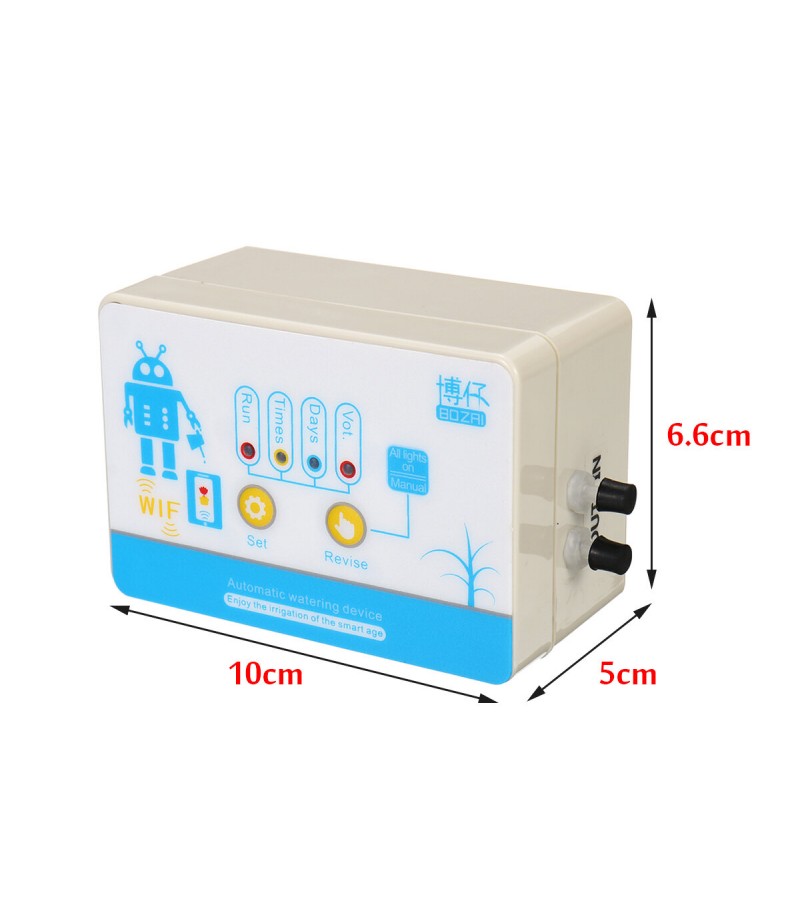 Wifi Control Automatic Watering Device 10m Hose Drip Irrigation Timing System - With US Plug