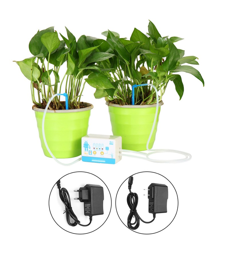 Wifi Control Automatic Watering Device 10m Hose Drip Irrigation Timing System - With US Plug
