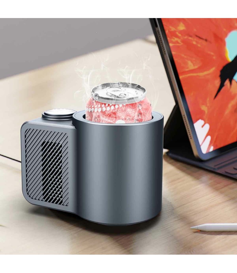  Touch Screen Smart Car Cooling Cup With Temperature Display Cooling Drinks Holders