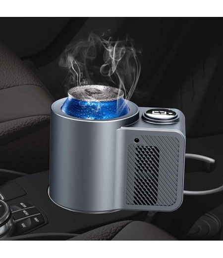  Touch Screen Smart Car Cooling Cup With Temperature Display Cooling Drinks Holders