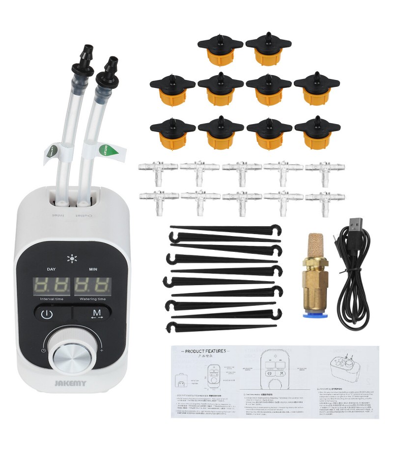 Water Volume Adjustable Automatic Watering Drip Irrigation Self Watering Controller for Plants - 03