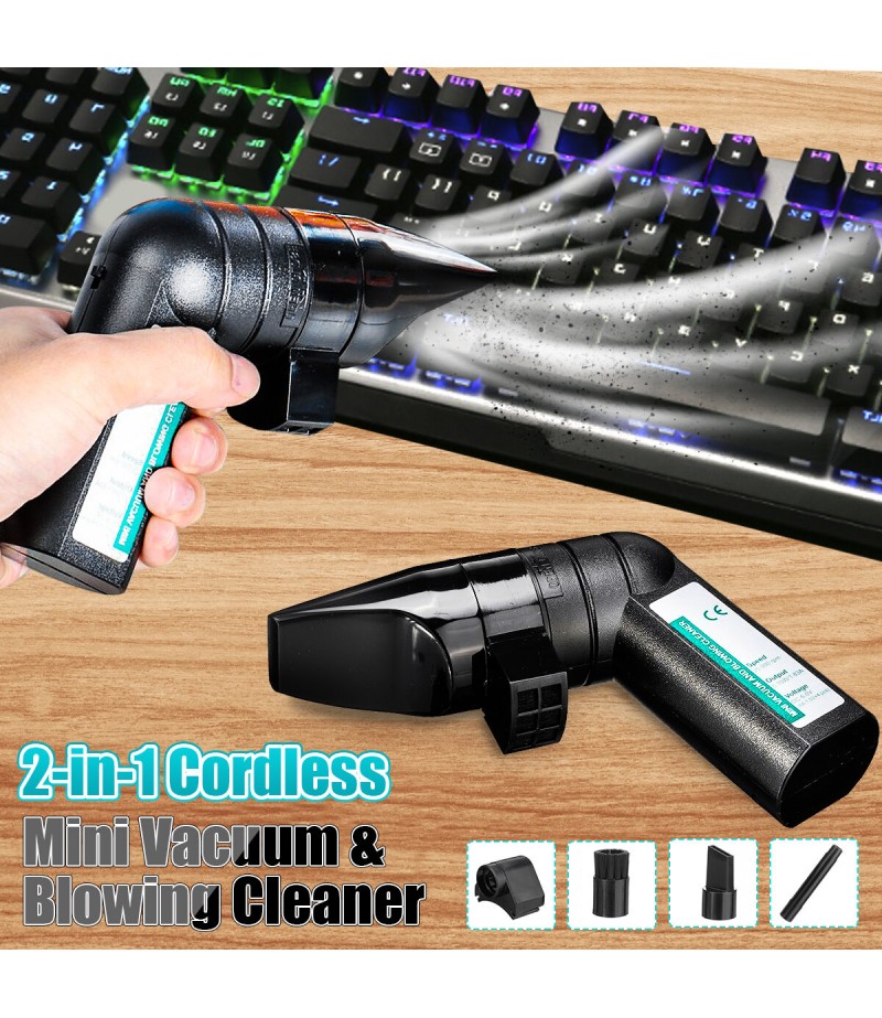 2 in 1 Mini Macbook Computer PC Laptop Keyboard Electronics Devices Dust Cleaner Collector Vacuum