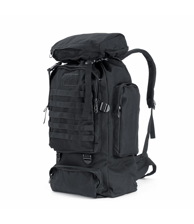 80L Camouflage Nylon Water Proof Oxford Fabric Outdoor Bag Backpack for Climbing Hiking Outdoor - Camouflage