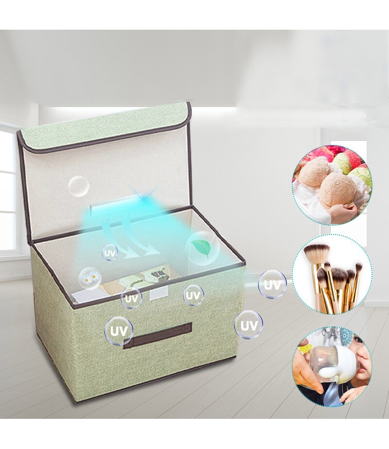 27*20*16mm Multifunction Automatic UV Sterilizer Tent Box for Mask Toothbrush Mobile Phone Beauty Underwear Beauty Underwear Ste