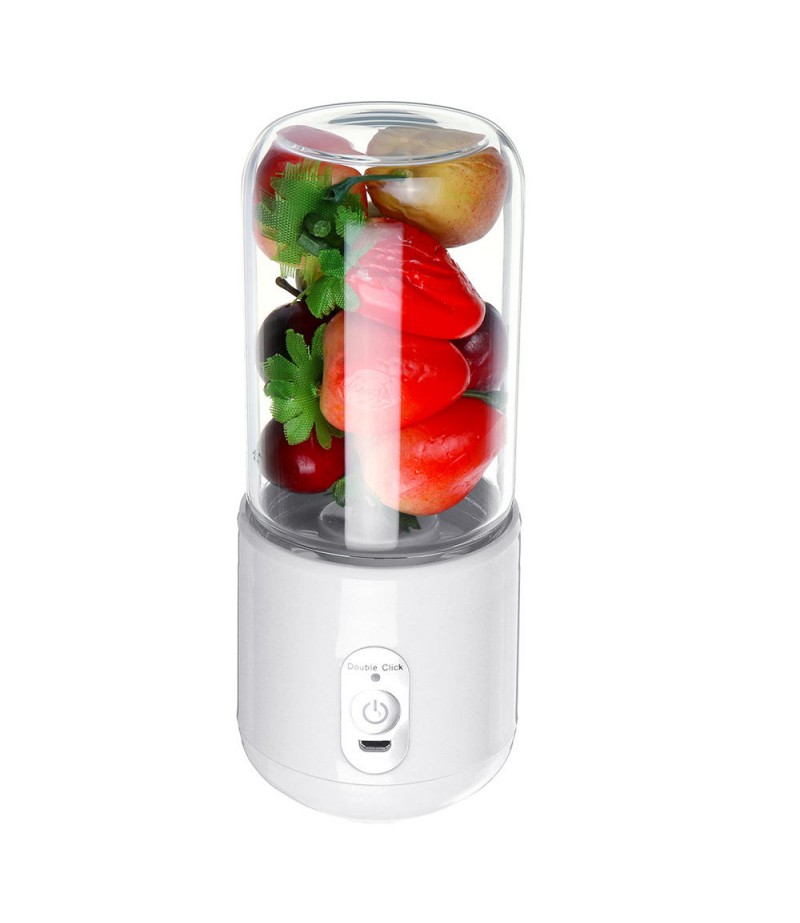  260ml USB Rechargeable Portable Electric Juice Cup Juice Blender Fruit Mixer Six Blade Mixing Machine Smoothies Baby Food
