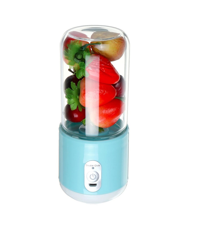  260ml USB Rechargeable Portable Electric Juice Cup Juice Blender Fruit Mixer Six Blade Mixing Machine Smoothies Baby Food
