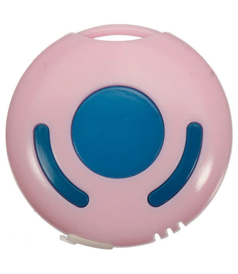 Mini Smart Tag bluetooth Tracker Locator Alarm Wallet Finder Alarm Patch For IOS Android - Pink