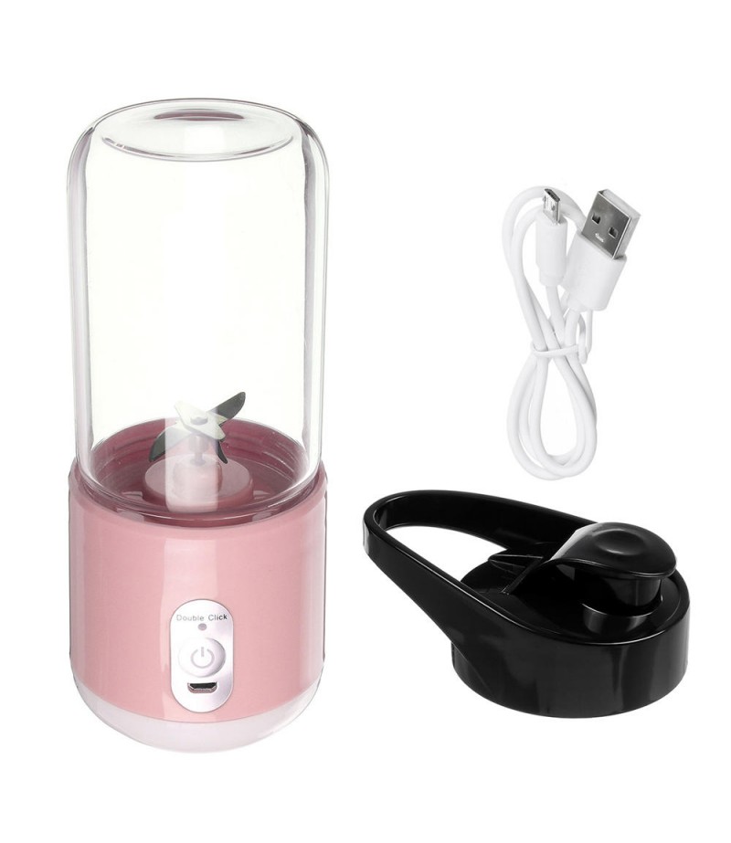  260ml USB Rechargeable Portable Electric Juice Cup Juice Blender Fruit Mixer Six Blade Mixing Machine Smoothies Baby Food