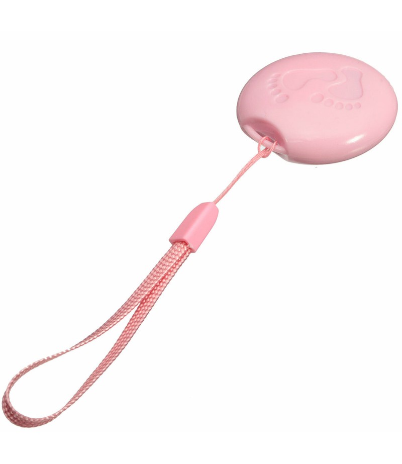 Mini Smart Tag bluetooth Tracker Locator Alarm Wallet Finder Alarm Patch For IOS Android - Pink
