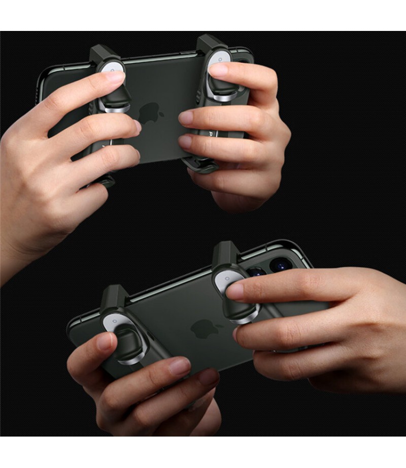 MUJA Mini Smart Touch Button Mobile Game Trigger Gaming Fire Button Trigger Game Controller Support PUBG Mobile Intelligen