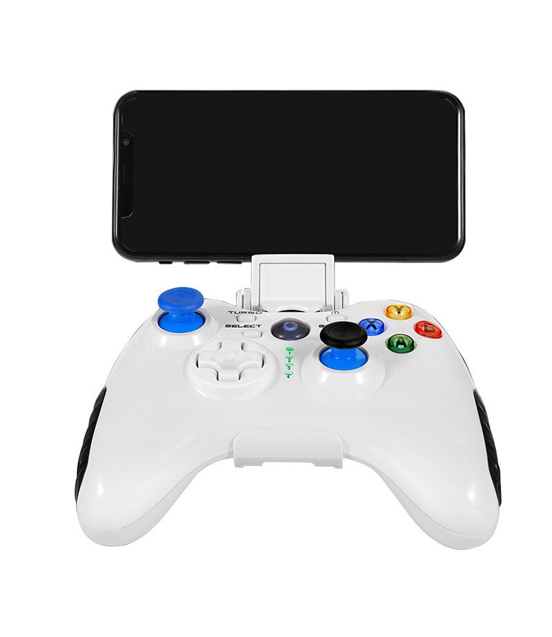  bluetooth Wireless Game Joystick Gamepad for Playstation for PS4 4 Controller for PS4/PS4/PS3/PC Games - White
