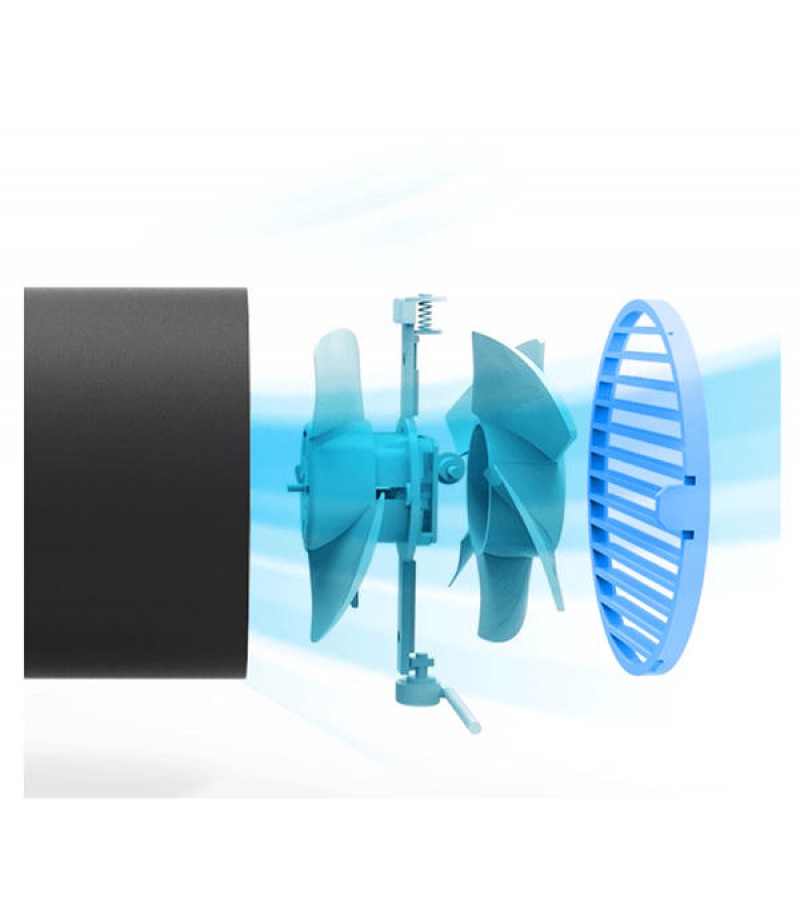  Mini Desktop USB Portable Mute Cooling Fan Touch Switch Nature Wind Minimalist Design