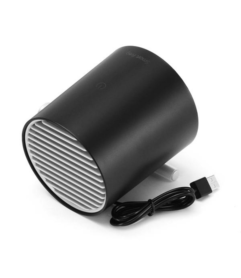  Mini Desktop USB Portable Mute Cooling Fan Touch Switch Nature Wind Minimalist Design