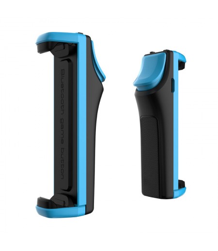  bluetooth Gamepad Joystick High Sensitivity Gaming Handle One-click Switching Game Shooting Joystick - Blue