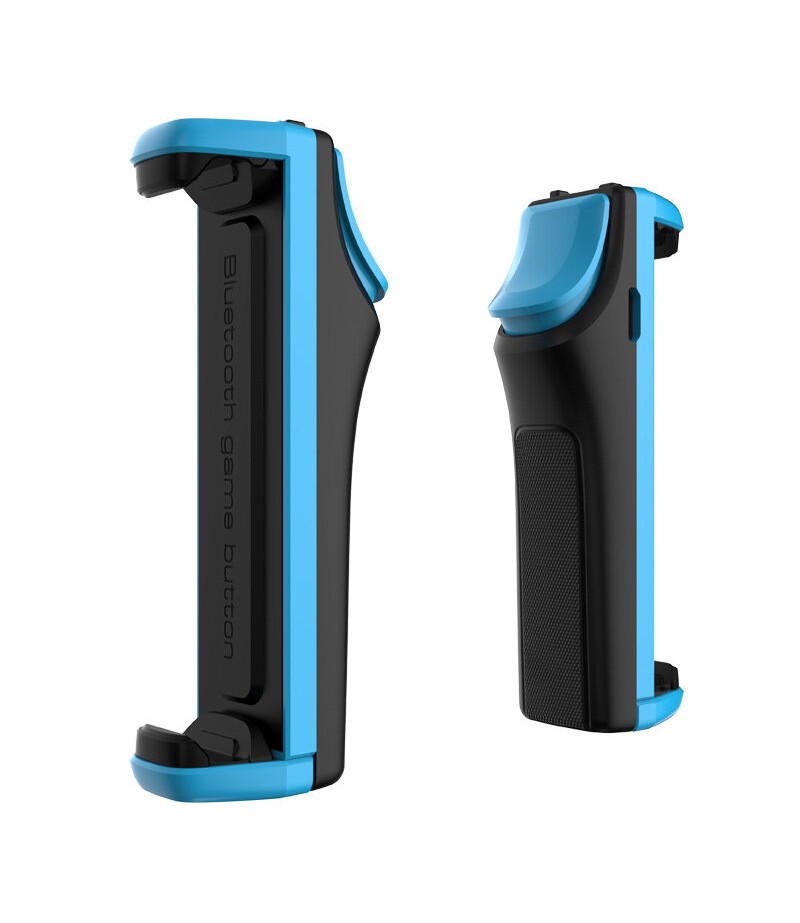  bluetooth Gamepad Joystick High Sensitivity Gaming Handle One-click Switching Game Shooting Joystick - Blue