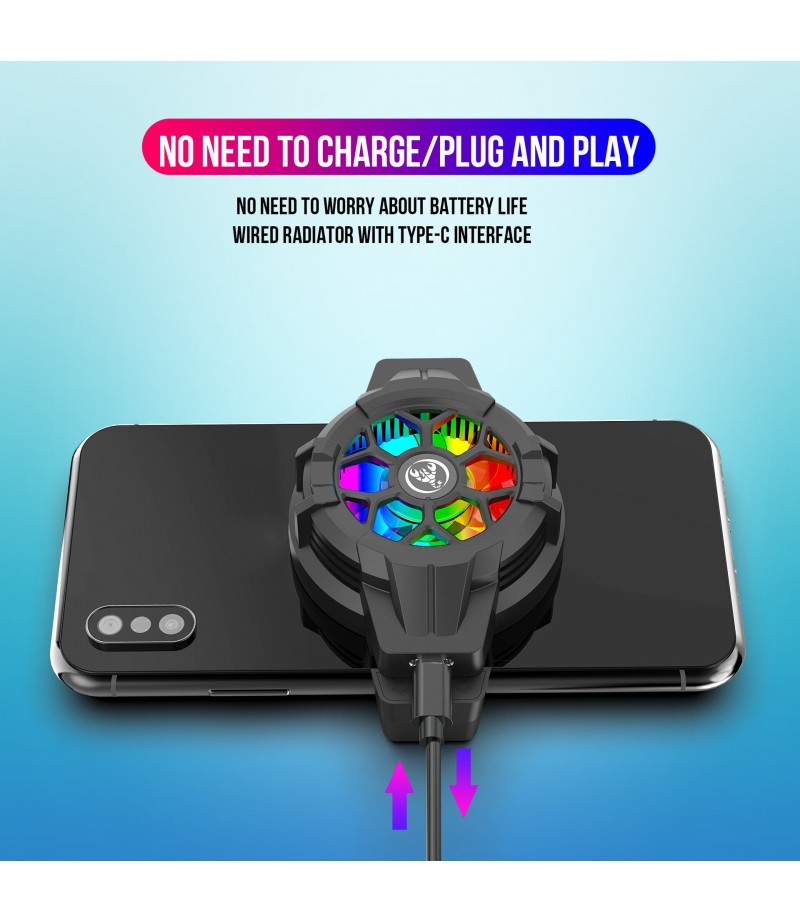  P10 Mobile Phone Semiconductor Radiator Two-way Retractable Refrigeration Back Clip For iPhone 13 Pro Max 13 Mini For One