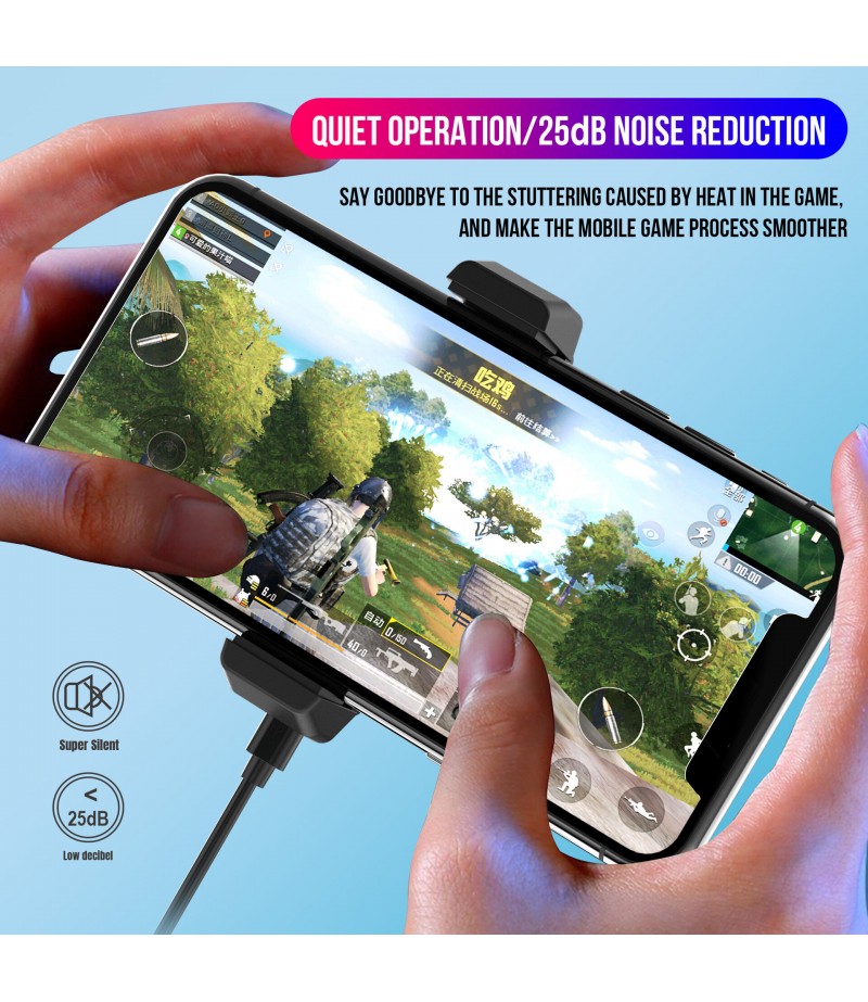  P10 Mobile Phone Semiconductor Radiator Two-way Retractable Refrigeration Back Clip For iPhone 13 Pro Max 13 Mini For One