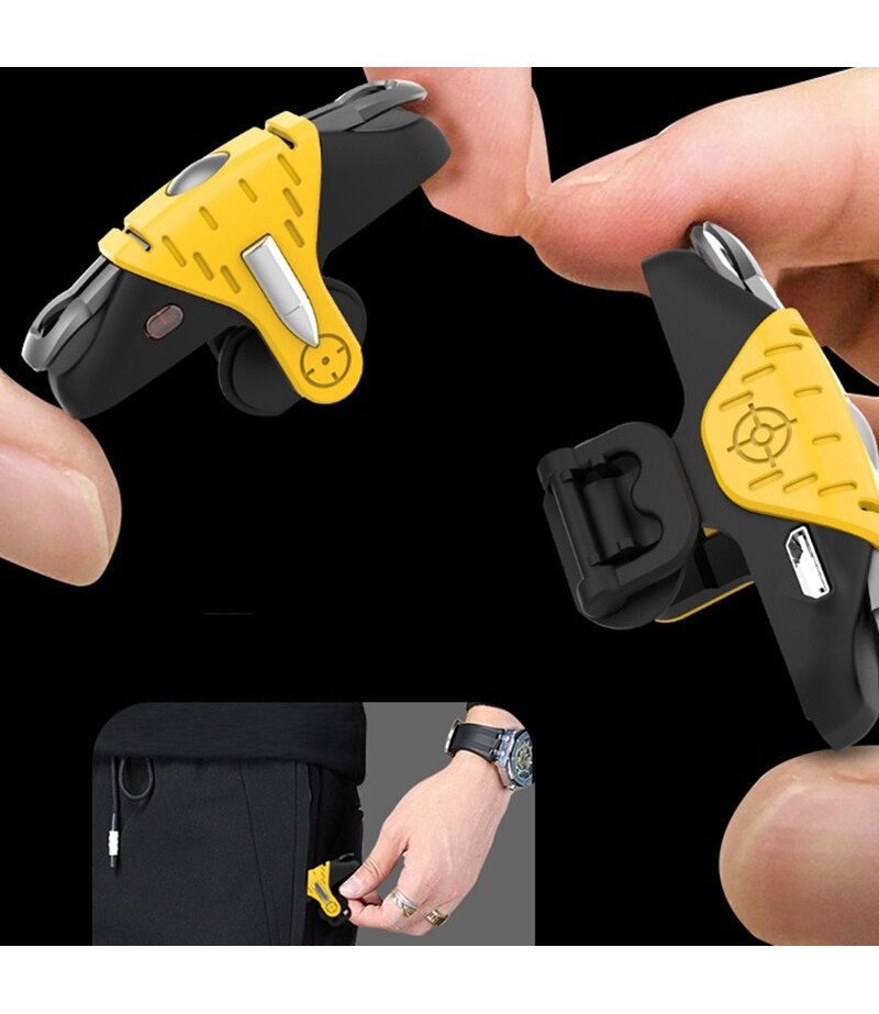  Gamepad Semiconductor Cooling Radiator Handle For iPhone XS 11Pro Mi10 Note 9S - Black