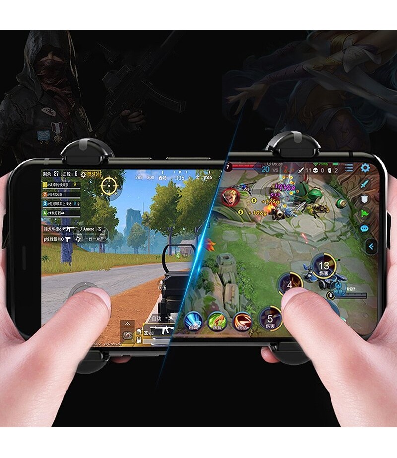  PUBG Game Controller bluetooth Connection Gaming Gamepad For iPhone XS 11Pro Huawei P40 Pro MI10 Note 9S