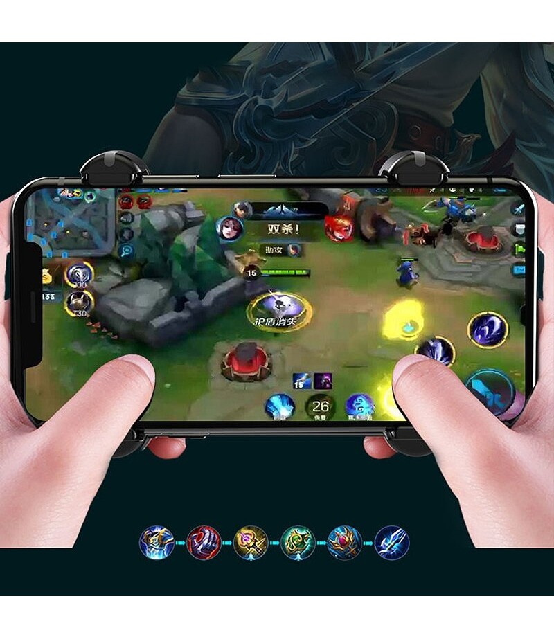  PUBG Game Controller bluetooth Connection Gaming Gamepad For iPhone XS 11Pro Huawei P40 Pro MI10 Note 9S