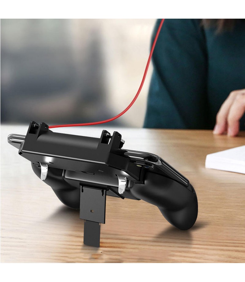  K21 W1+ PUGB  Peace Elite Gaming Pad Fast Shooting Button Controller Gamepad For iPhone X XS Huawei P30 Mate 20Pro Xiaomi