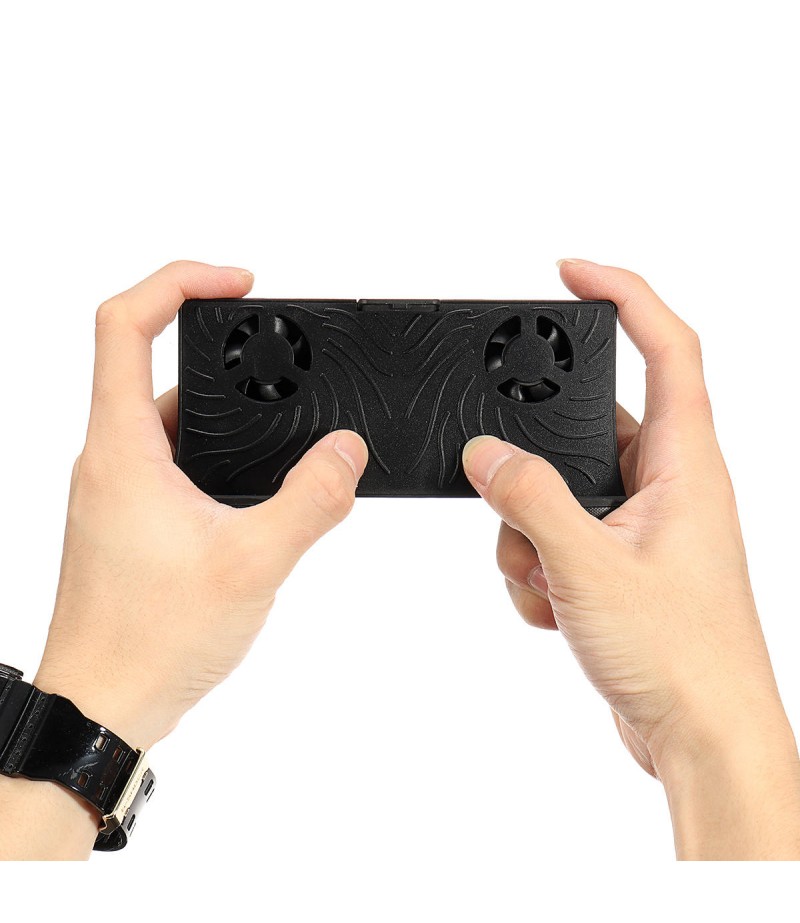 RK Gaming Controller Touch Screen Mini Wireless Charging Gamepad Chargable Joystick With Cooling Fan for iPhone XS 11 Pro Huawei