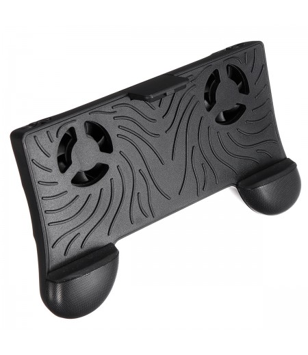 RK Gaming Controller Touch Screen Mini Wireless Charging Gamepad Chargable Joystick With Cooling Fan for iPhone XS 11 Pro Huawei