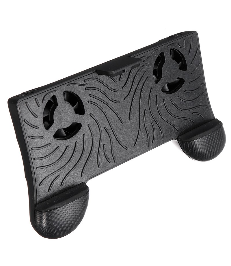 RK Gaming Controller Touch Screen Mini Wireless Charging Gamepad Chargable Joystick With Cooling Fan for iPhone XS 11 Pro Huawei
