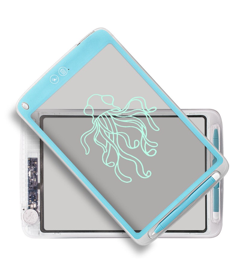 6.5inch  10inch Electronic Digital LCD Writing Pad Tablet Kids Drawing Graphics Board - Blue 6.5inch