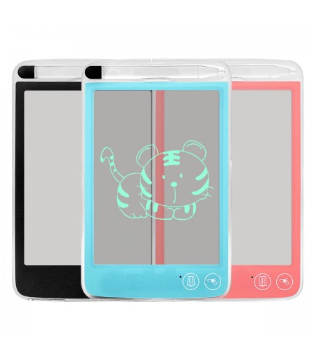 6.5inch  10inch Electronic Digital LCD Writing Pad Tablet Kids Drawing Graphics Board - Blue 6.5inch