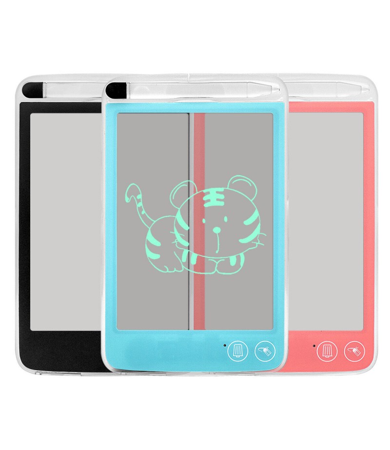 6.5inch  10inch Electronic Digital LCD Writing Pad Tablet Kids Drawing Graphics Board - Blue 6.5inch