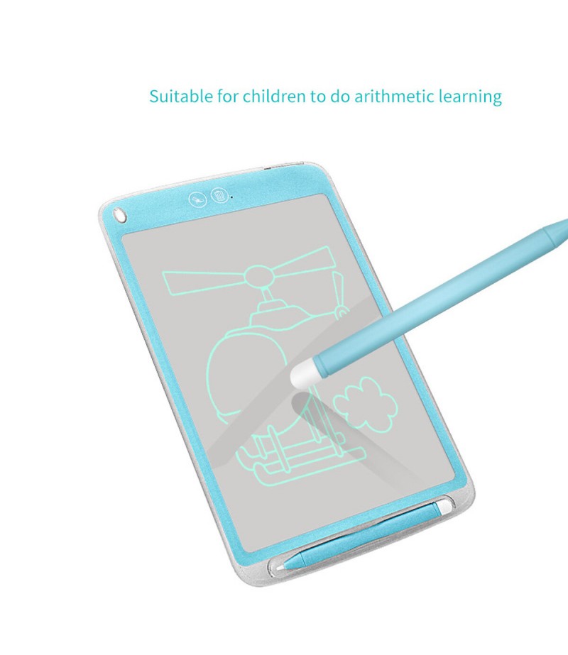 6.5inch  10inch Electronic Digital LCD Writing Pad Tablet Kids Drawing Graphics Board - Blue 6.5inch