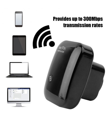 Range Extender 300 mbps Wireless Wifi Route Repeater Booster 2.4GHz Repeater - US Plug