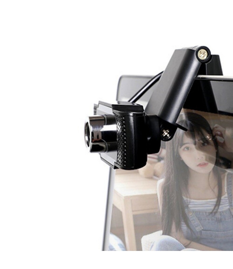  720P/480P HD Wide Angle USB Webcam Conference Live Auto-Focusing Computer Camera Built-in Noise Reduction Microphone for 