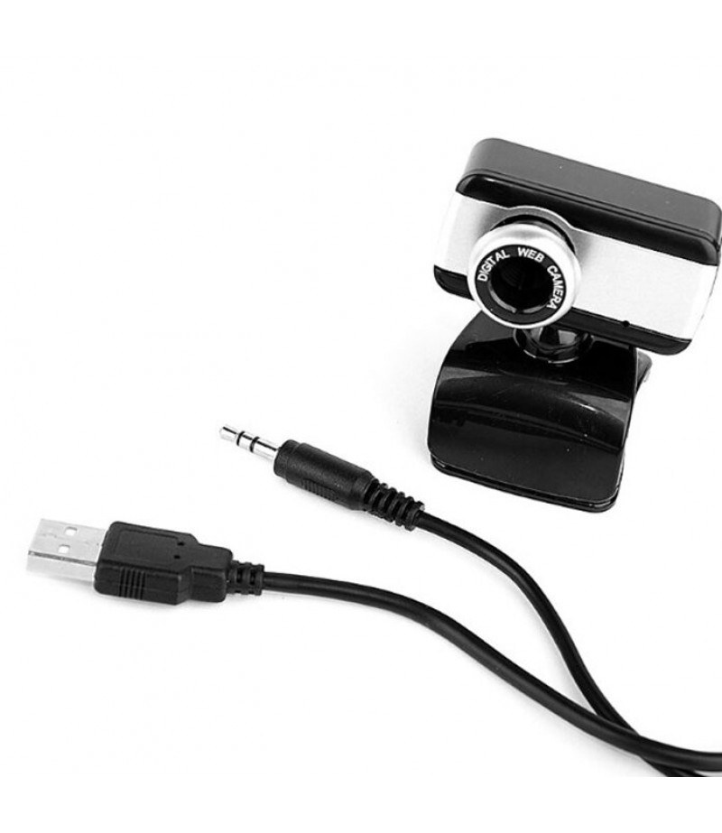  720P/480P HD Wide Angle USB Webcam Conference Live Auto-Focusing Computer Camera Built-in Noise Reduction Microphone for 